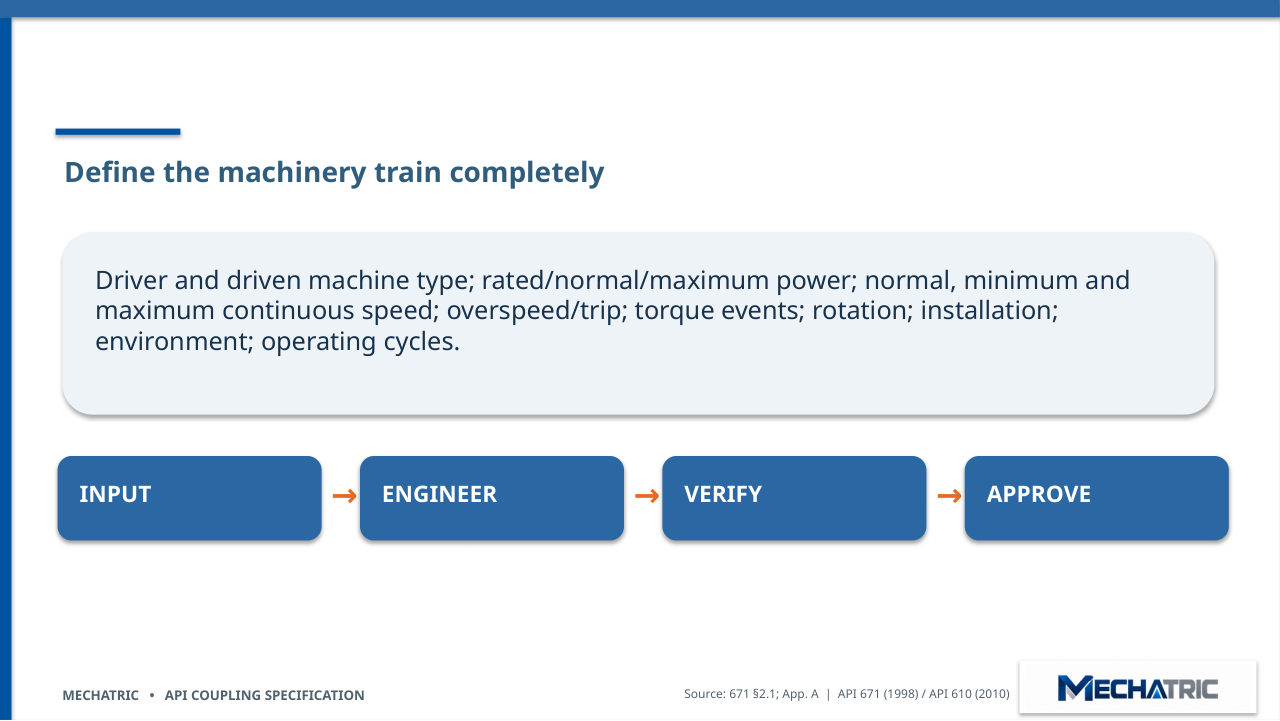 Engineering Specification of API Couplings - API 671 & API 610 - slide 8 of 41