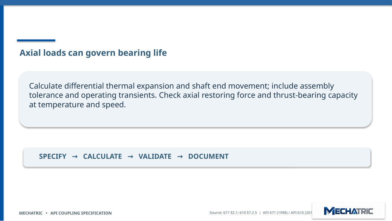 Engineering Specification of API Couplings - API 671 & API 610 - slide 18 of 41