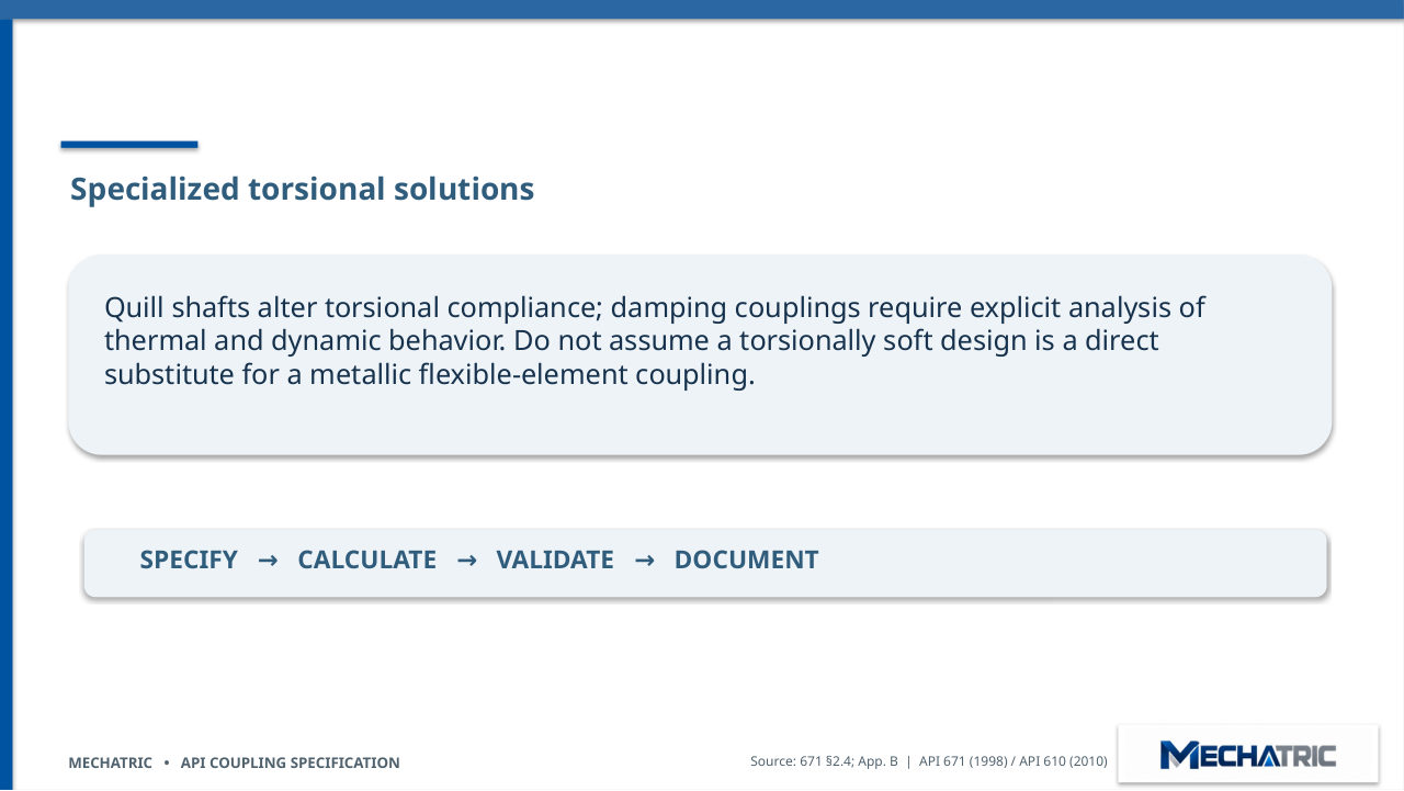 Engineering Specification of API Couplings - API 671 & API 610 - slide 24 of 41