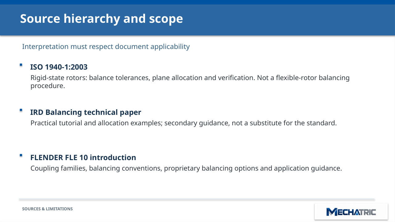 Rotor & Coupling Balancing - ISO 1940-1 Masterclass - slide 3 of 41