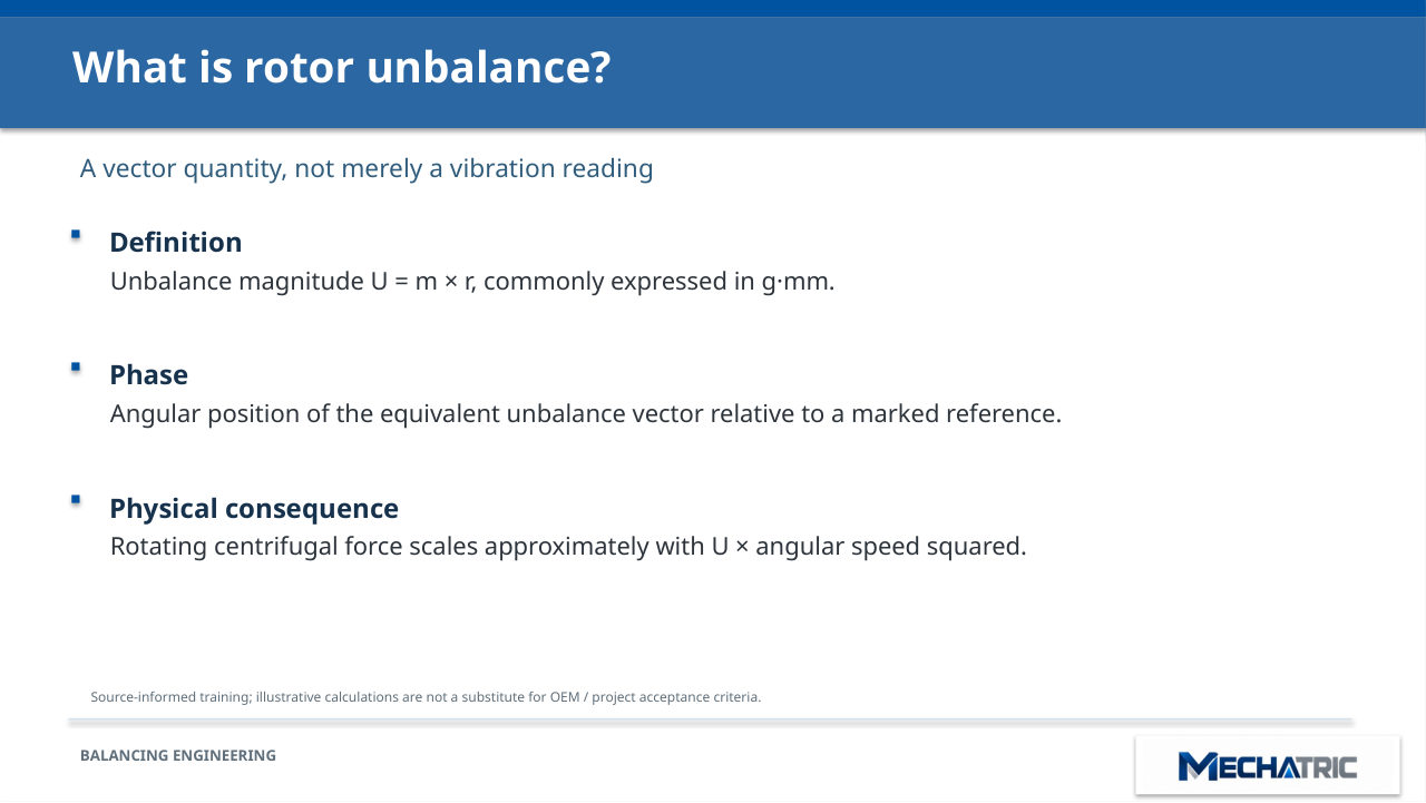 Rotor & Coupling Balancing - ISO 1940-1 Masterclass - slide 6 of 41
