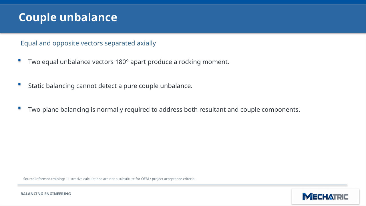 Rotor & Coupling Balancing - ISO 1940-1 Masterclass - slide 8 of 41