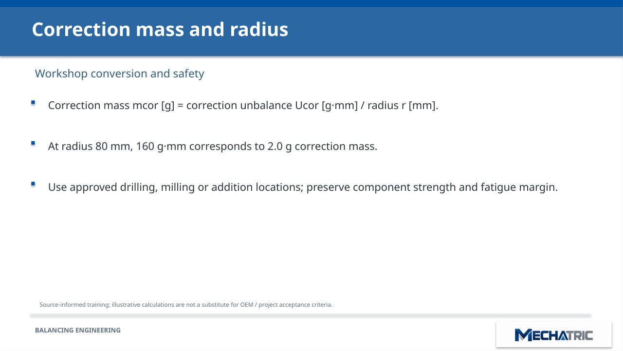 Rotor & Coupling Balancing - ISO 1940-1 Masterclass - slide 18 of 41