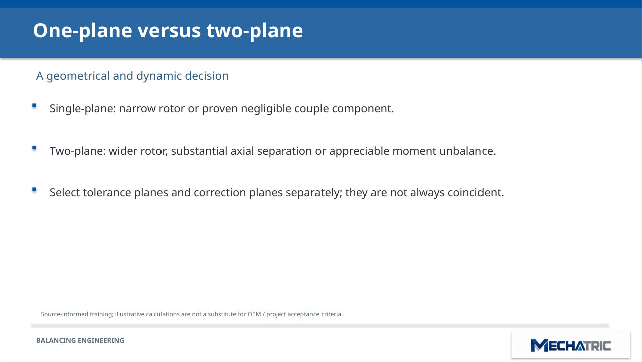 Rotor & Coupling Balancing - ISO 1940-1 Masterclass - slide 19 of 41