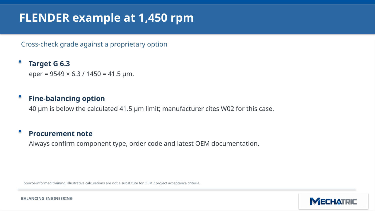 Rotor & Coupling Balancing - ISO 1940-1 Masterclass - slide 31 of 41