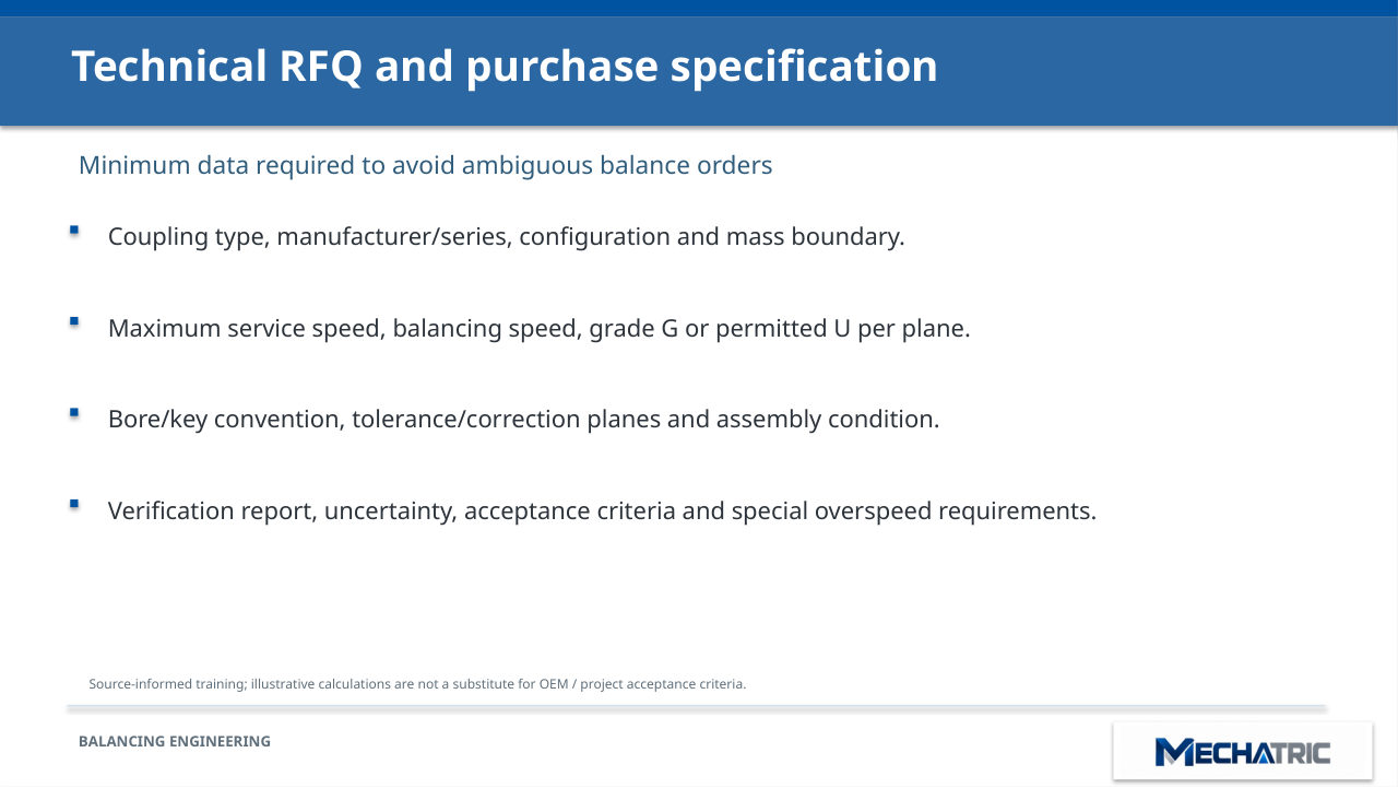 Rotor & Coupling Balancing - ISO 1940-1 Masterclass - slide 38 of 41