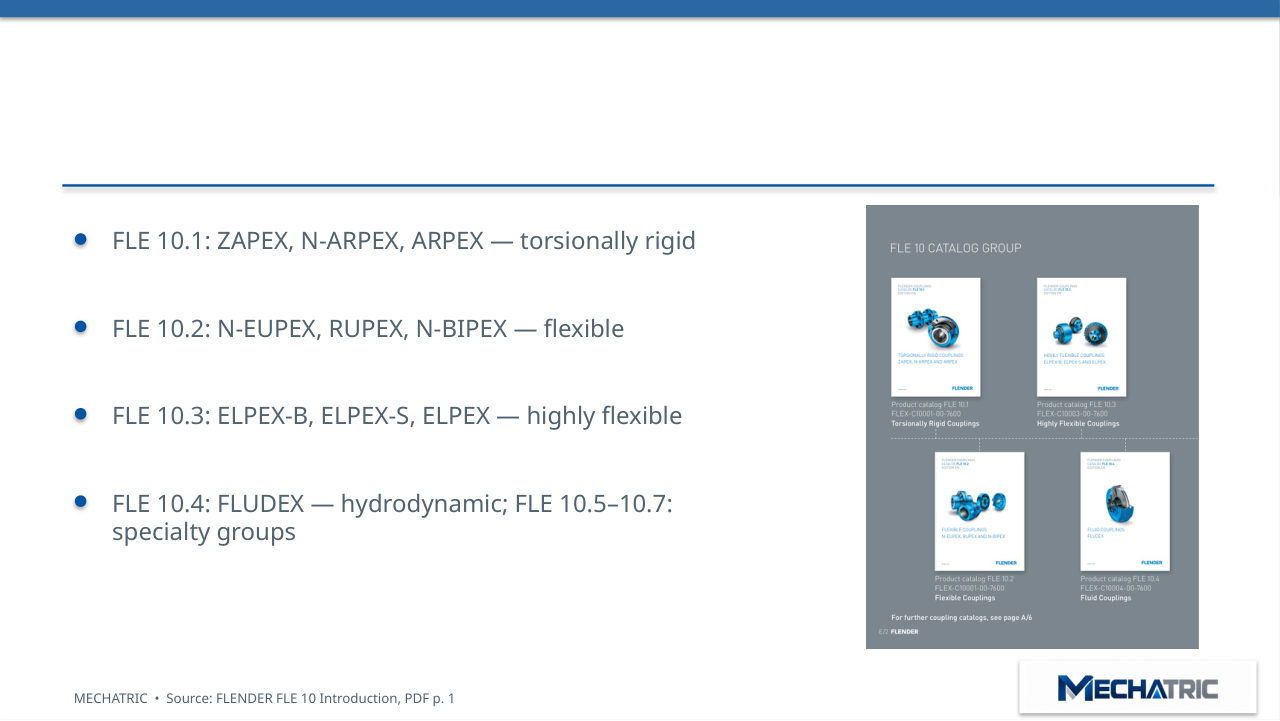 FLENDER Couplings - Technical Introduction & Engineering Selection - slide 9 of 41