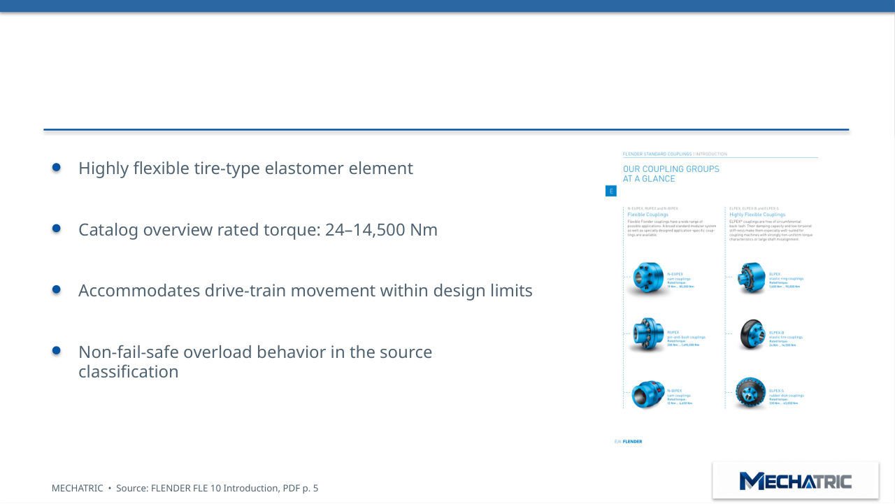 FLENDER Couplings - Technical Introduction & Engineering Selection - slide 14 of 41