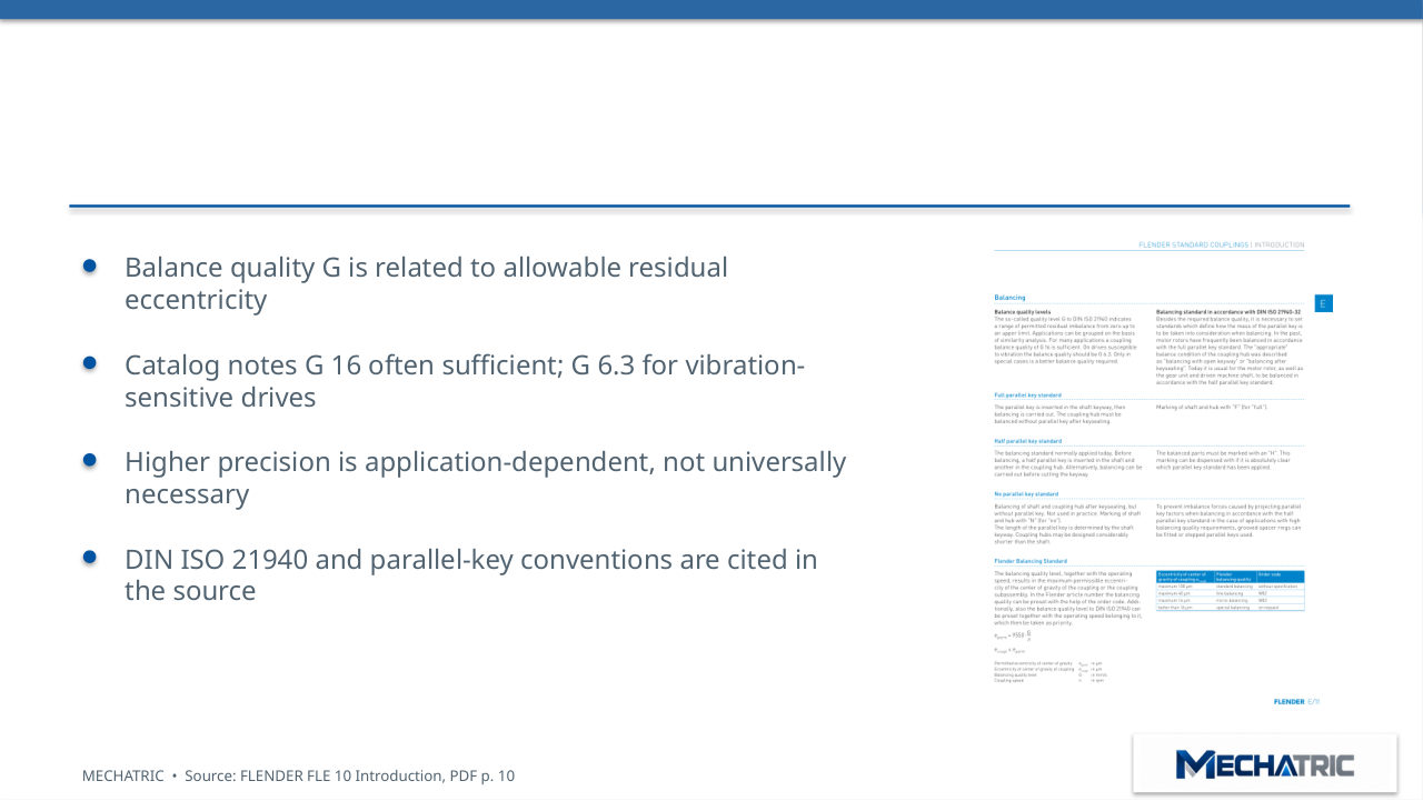 FLENDER Couplings - Technical Introduction & Engineering Selection - slide 25 of 41