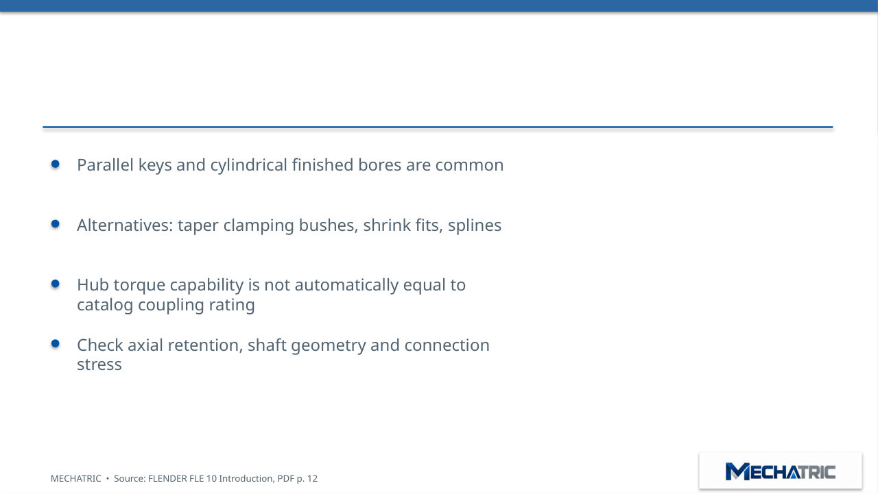 FLENDER Couplings - Technical Introduction & Engineering Selection - slide 28 of 41