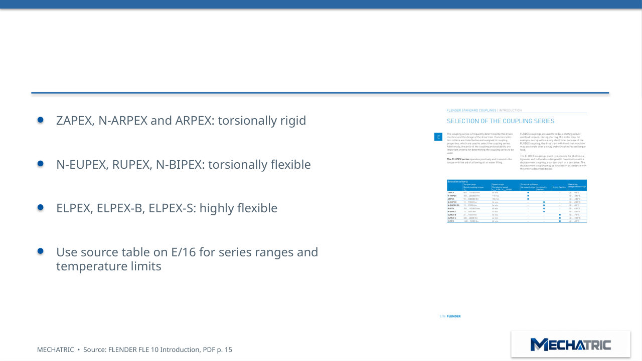 FLENDER Couplings - Technical Introduction & Engineering Selection - slide 31 of 41