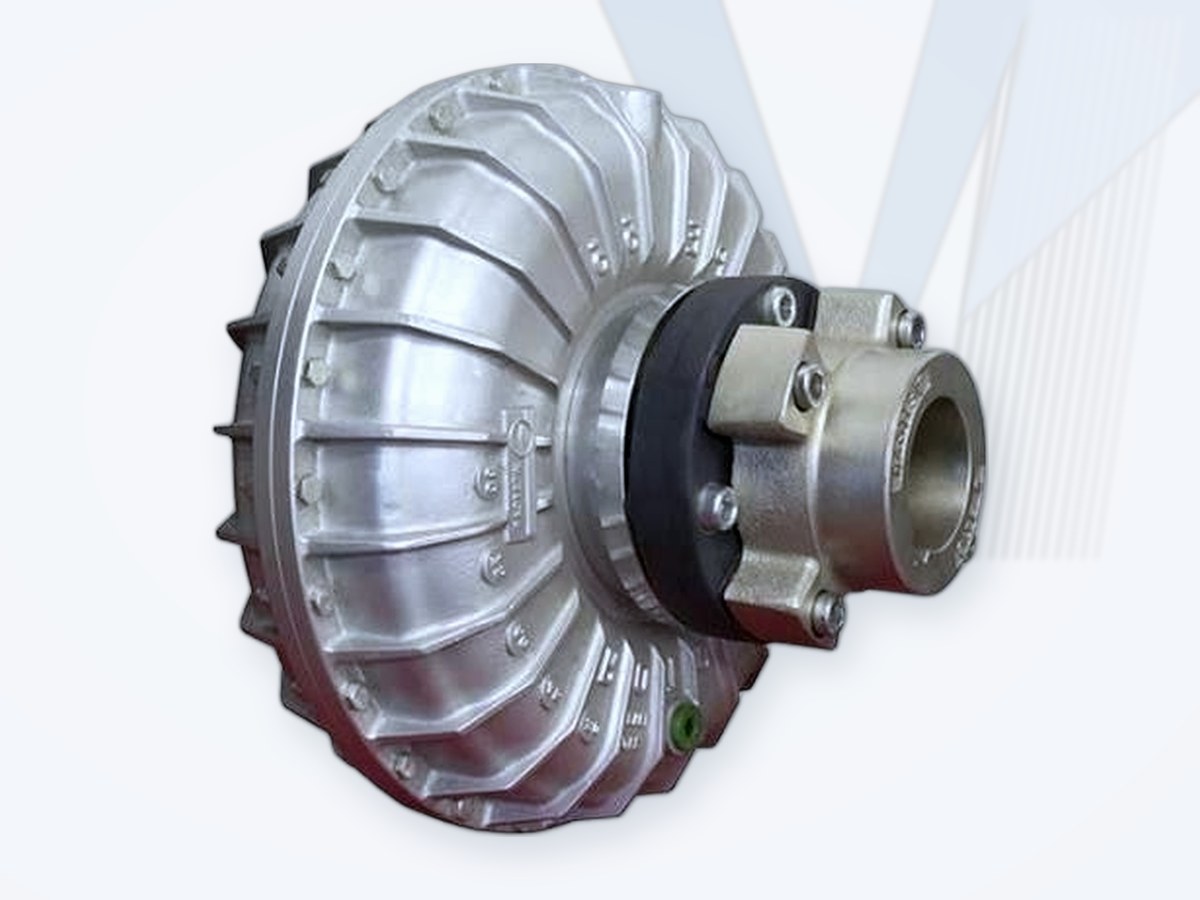 Hydrodynamic constant-fill fluid coupling