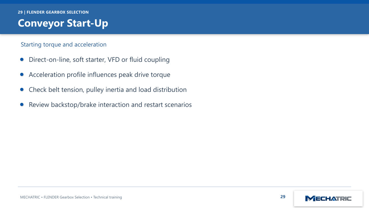 FLENDER Industrial Gearbox Selection - slide 29 of 52