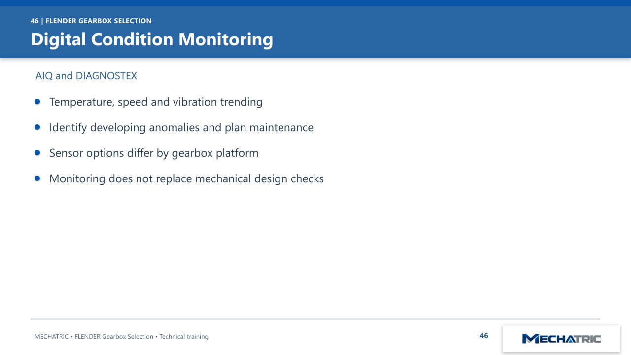 FLENDER Industrial Gearbox Selection - slide 46 of 52