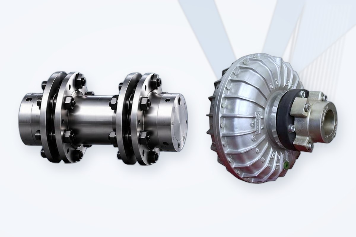 All-steel disc coupling and hydrodynamic fluid coupling