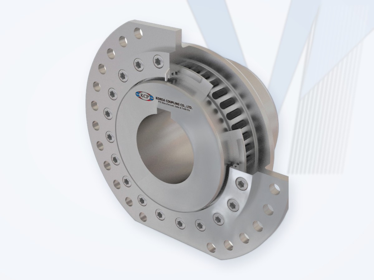 KCP KWC wire drum coupling for crane hoist drums