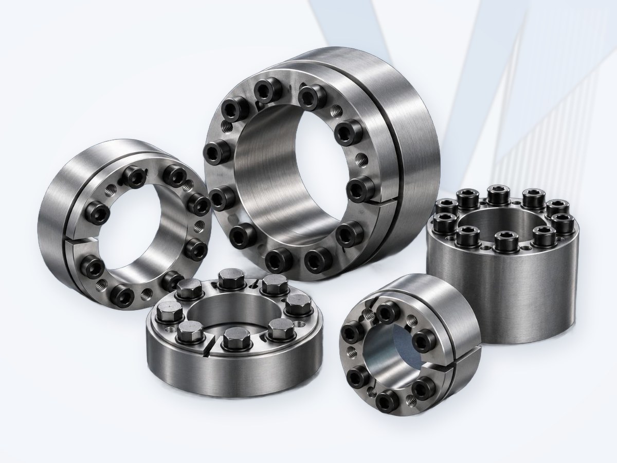 Keyless locking assemblies for shaft-hub connections