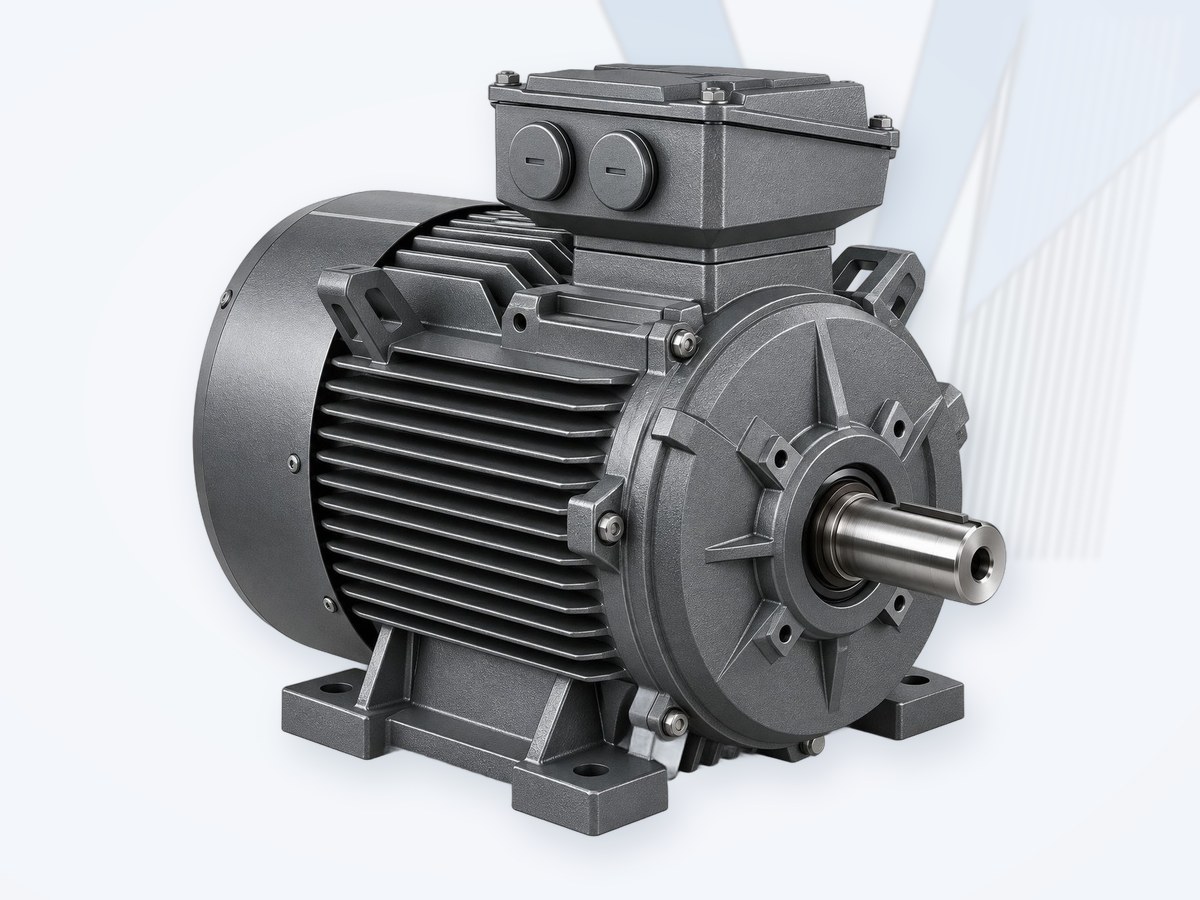 Low-voltage IEC three-phase electric motor