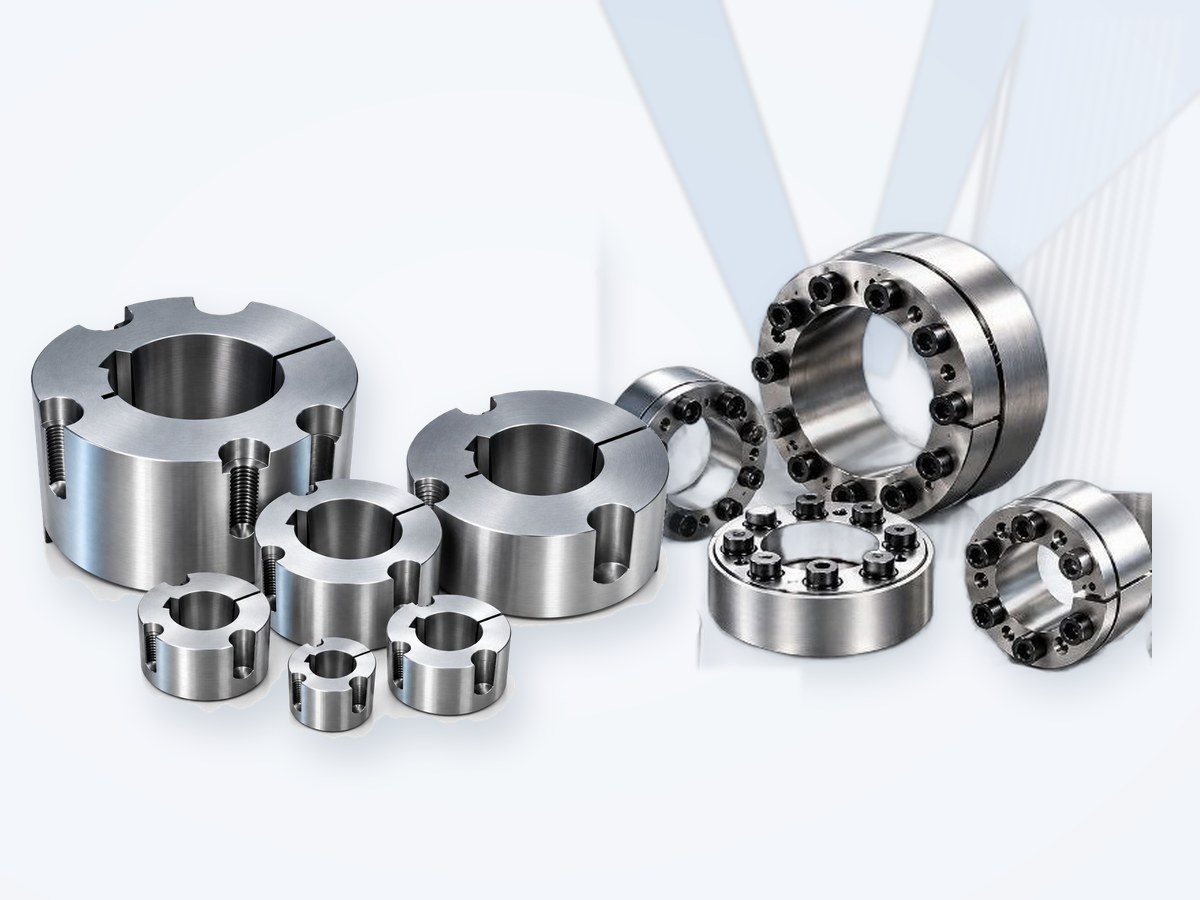 Shaft-hub connections: keyless locking assemblies and taper bushes