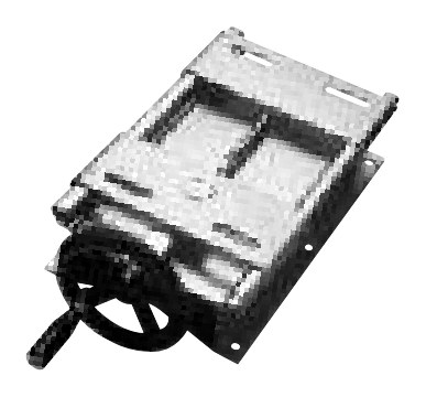 SIT Varex TX motor base with handwheel for variable speed pulley drives