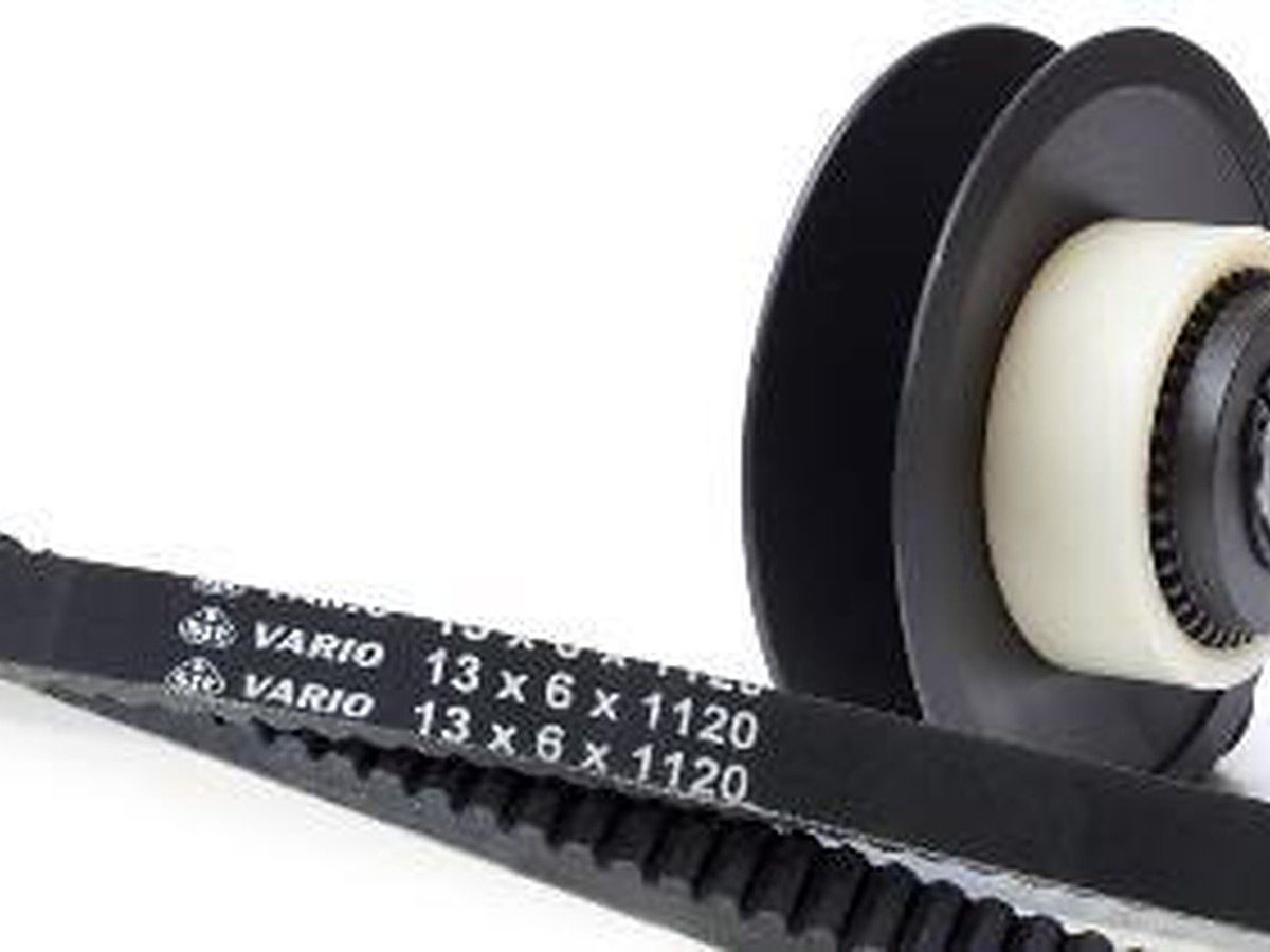 SIT VARIO variable-speed belt on a variable-pitch pulley